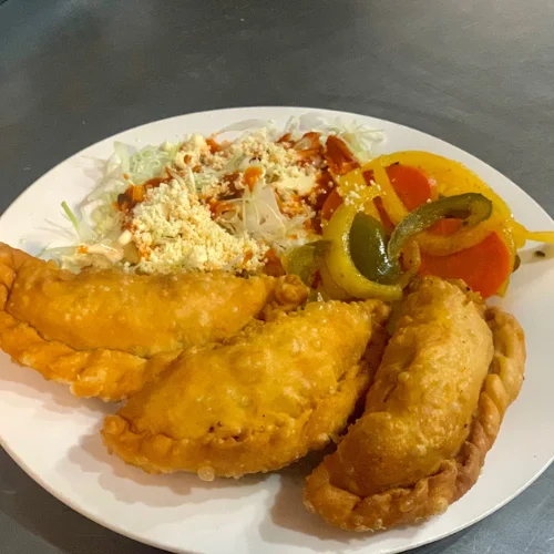 Flour Pastelitos - Delicious savory pastries made with flour dough.